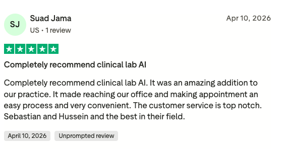 SPA Dental Trustpilot review