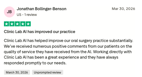 Maryland Center Trustpilot review